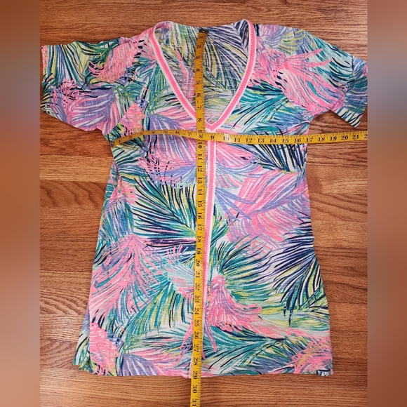Lilly Pulitzer Bonita Swim Cover-Up Dress Cotton Size XS - Picture 7 of 7